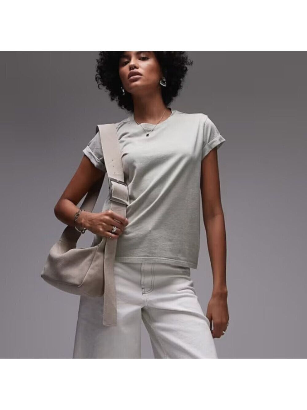 NWT AllSaints Anna Crew Neck Short Sleeve T-Shirt M